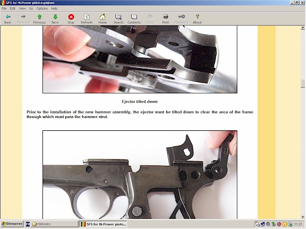 SFS (Safety Fast Shooting) for Hi-Power pistol