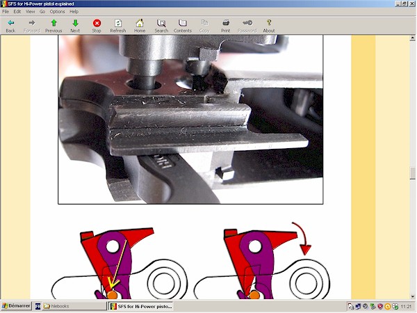 SFS (Safety Fast Shooting) for Hi-Power pistol