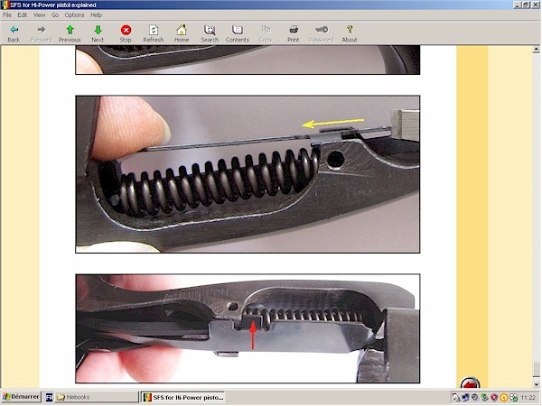 SFS (Safety Fast Shooting) for Hi-Power pistol