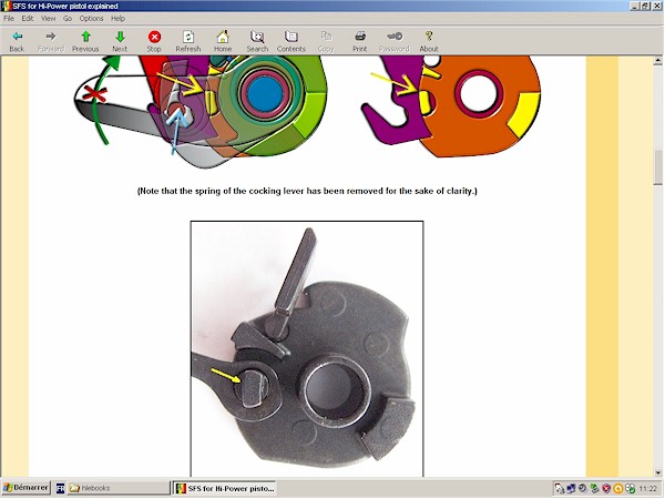 SFS (Safety Fast Shooting) for Hi-Power pistol