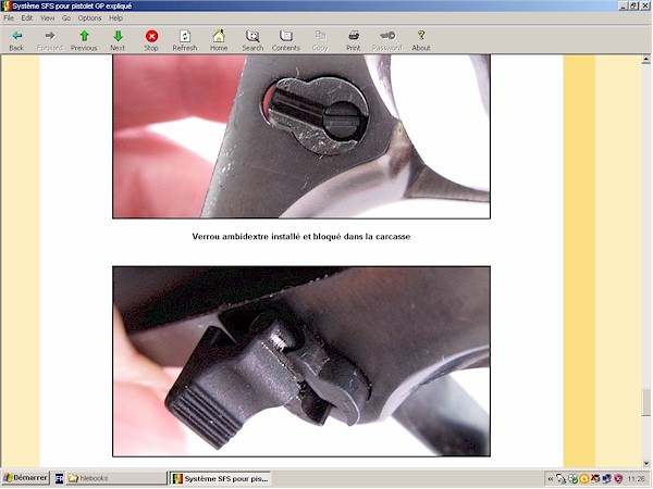 Le systme SFS pour pistolet GP expliqu