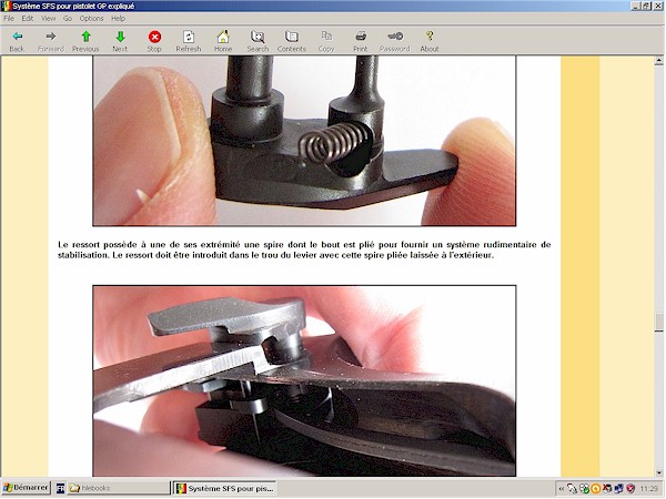 Le systme SFS pour pistolet GP expliqu