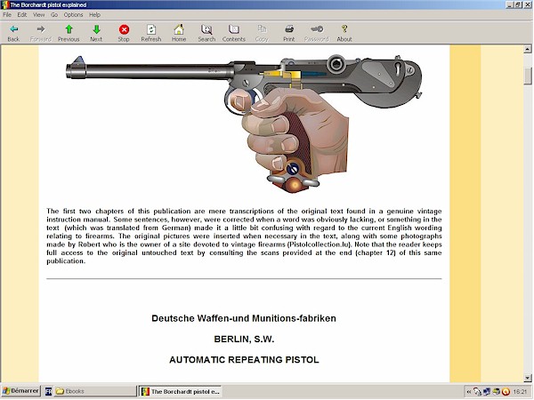 Borchardt C93 pistol