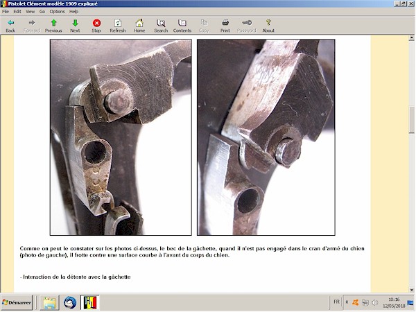 Pistolets Clément - 1903 1907 1908 1909 1912