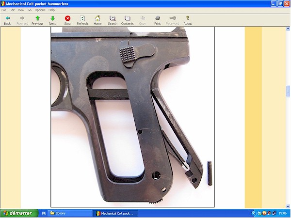 Colt pocket hammerless