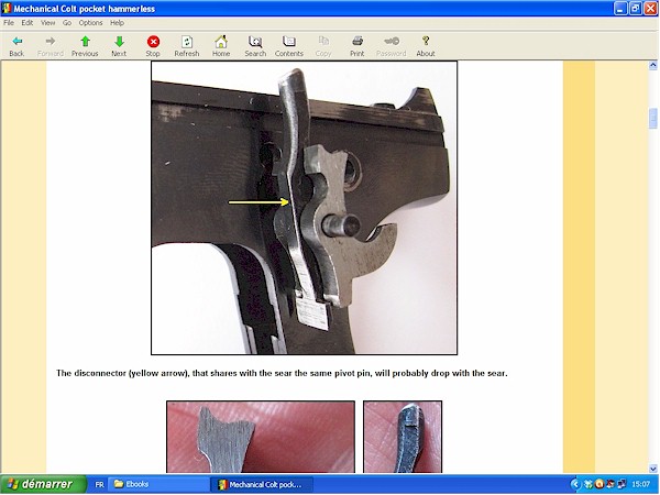 Colt pocket hammerless