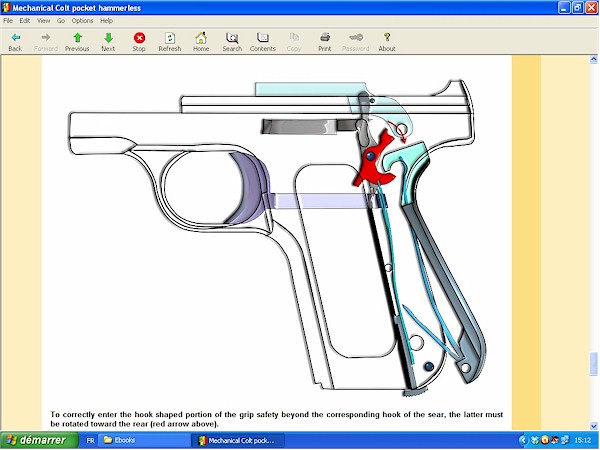 Colt pocket hammerless