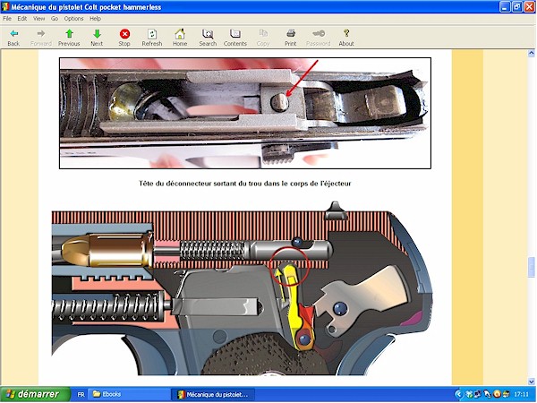 Revolver double action Lefaucheux