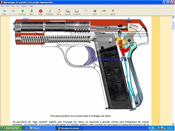 Revolver double action Lefaucheux