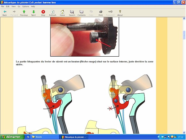 Revolver double action Lefaucheux