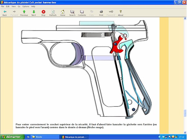 Revolver double action Lefaucheux
