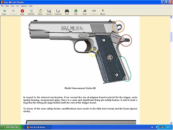 Post 80 Colt pistols