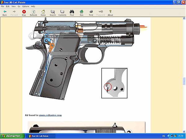 Post 80 Colt pistols