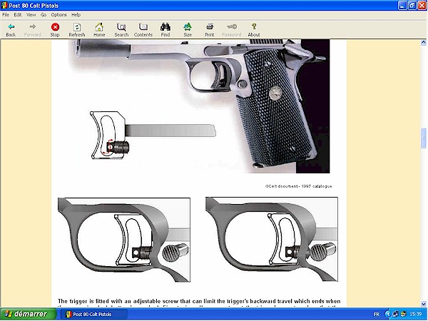 Post 80 Colt pistols