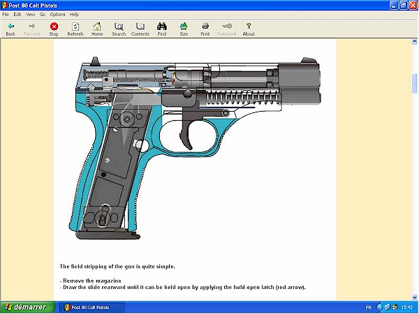 Post 80 Colt pistols