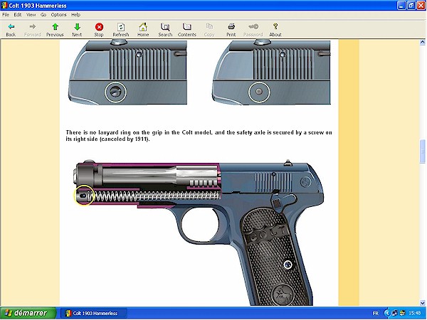 Colt 1903 1906 hammerless