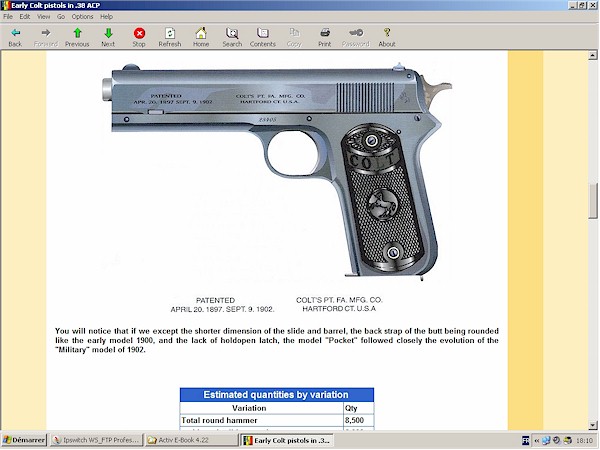 colt 1903 pocket .38