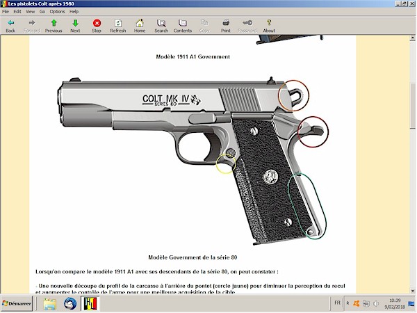 Pistolets Colt post 1980