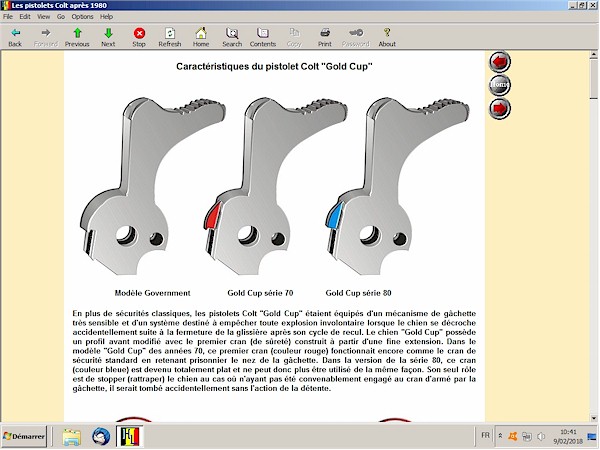 Pistolets Colt post 1980