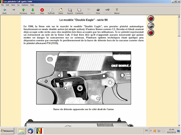 Pistolets Colt post 1980