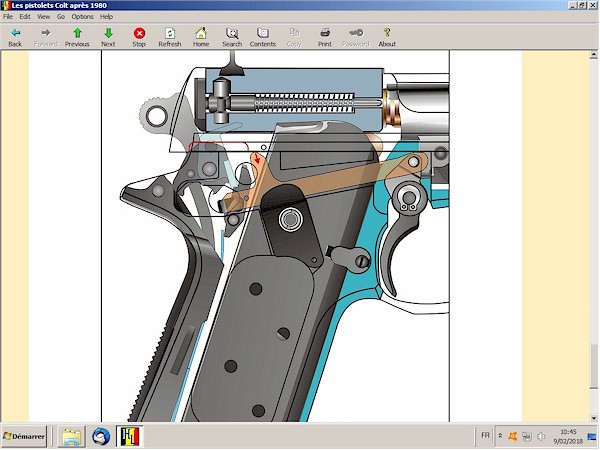 Pistolets Colt post 1980