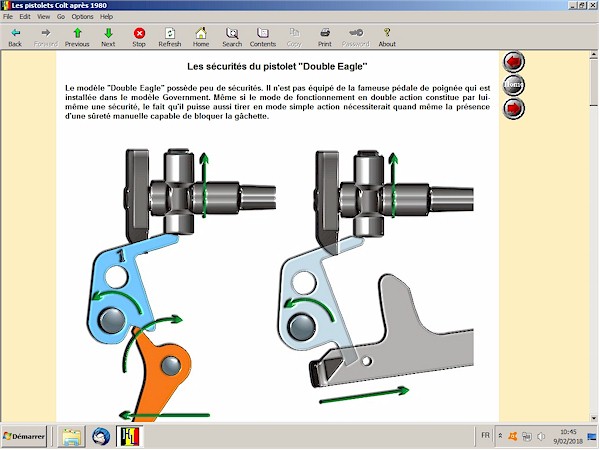 Pistolets Colt post 1980