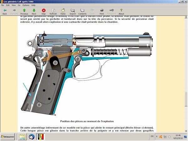 Pistolets Colt post 1980