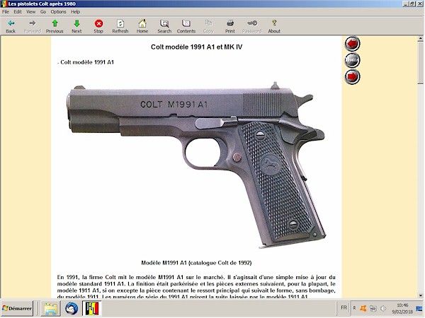 Pistolets Colt post 1980