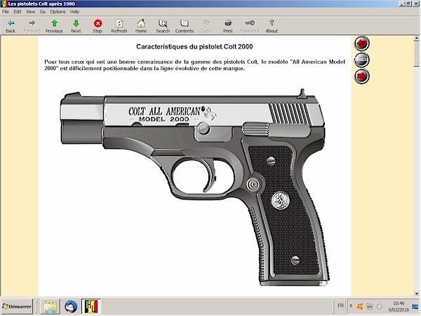 Pistolets Colt post 1980