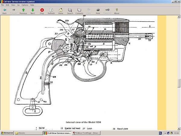 Colt New Service revolver
