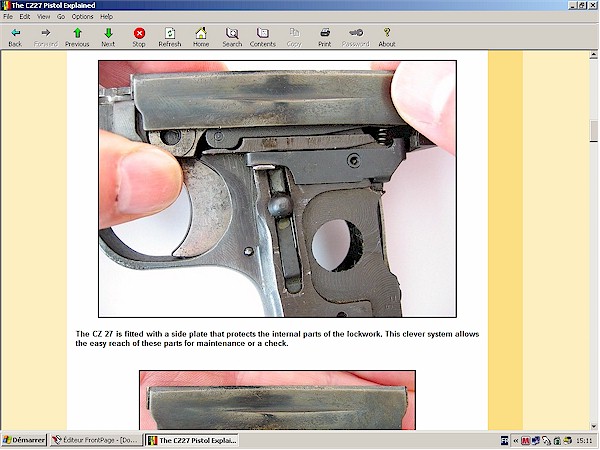 CZ-27 -  VZ27 pistol 