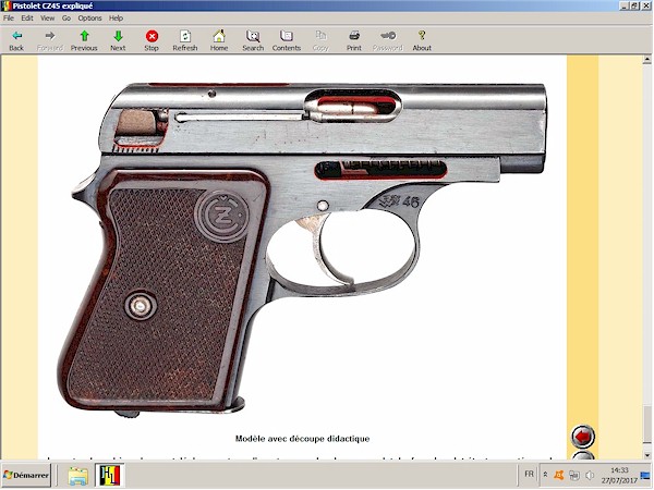 Pistolet CZ-45 expliqu