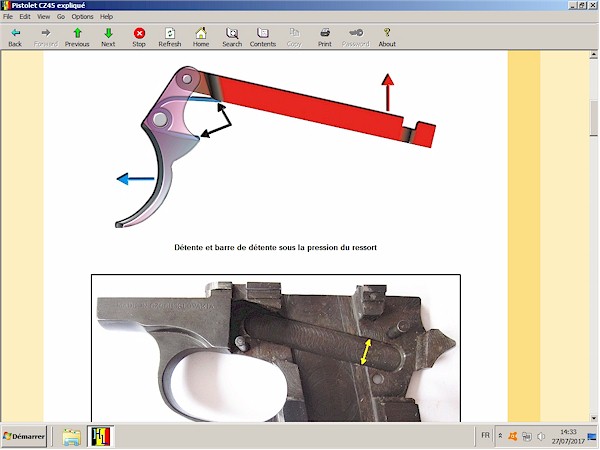 Pistolet CZ-45 expliqu