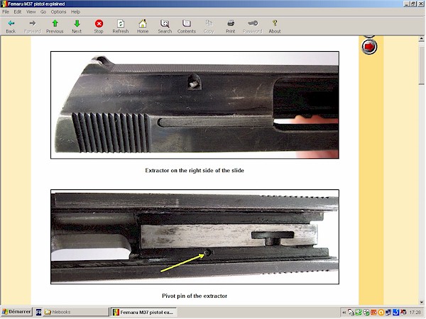 Hungarian Femaru (Frommer) pistol Model 37 explained