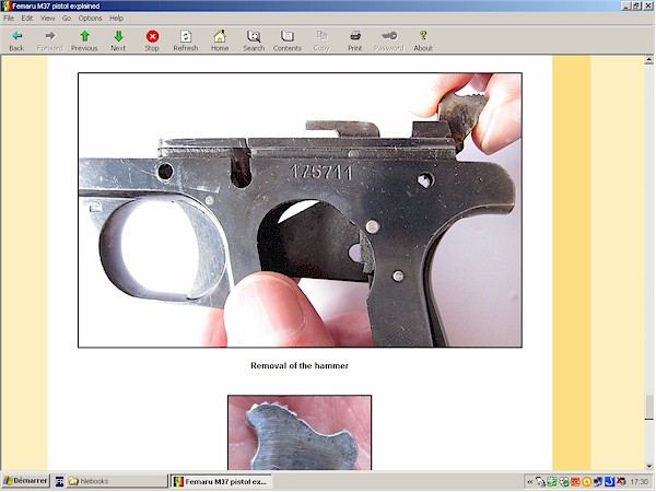 Hungarian Femaru (Frommer) pistol Model 37 explained