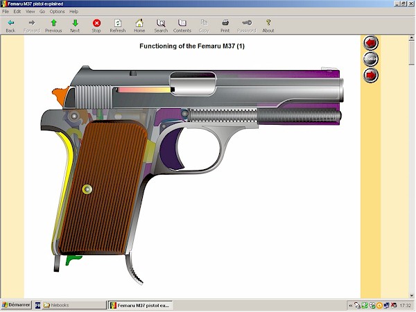 Hungarian Femaru (Frommer) pistol Model 37 explained