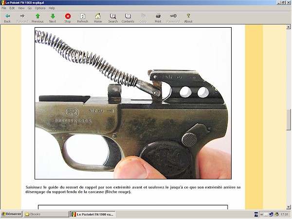 pistolet FN Browning Modèle 1900