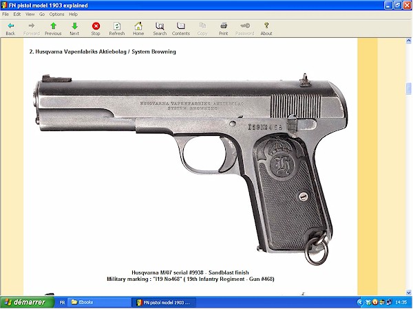 FN pistol model 1903