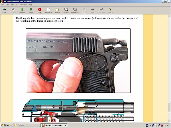 FN 1906 Browning pistol