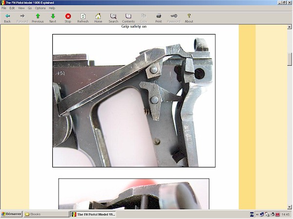 FN 1906 Browning pistol