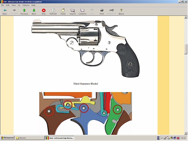 Iver Johnson top break safety automatic revolvers .32 .38
