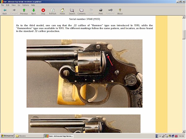 Iver Johnson top break safety automatic revolvers .32 .38