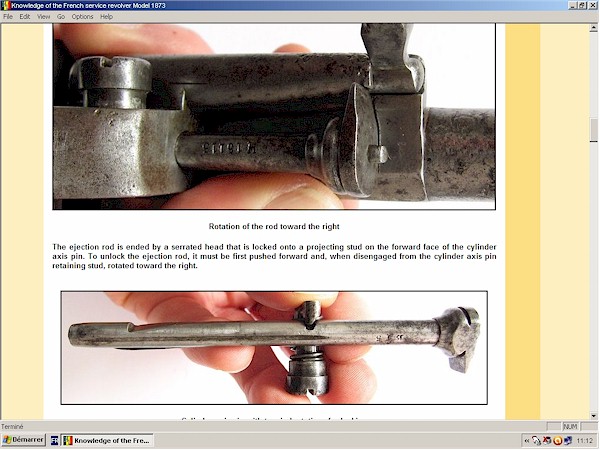 French Service Revolver Mod. 1873-74 Chamelot Delvigne