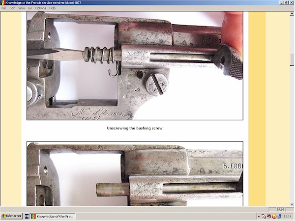 French Service Revolver Mod. 1873-74 Chamelot Delvigne