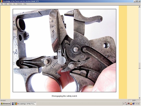 French Service Revolver Mod. 1873-74 Chamelot Delvigne