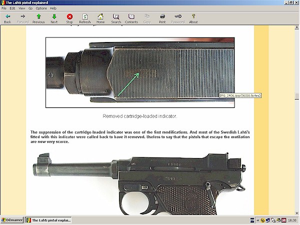 Swedish lahti pistol