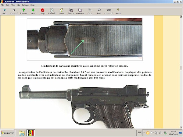 pistolet Lahti expliqu