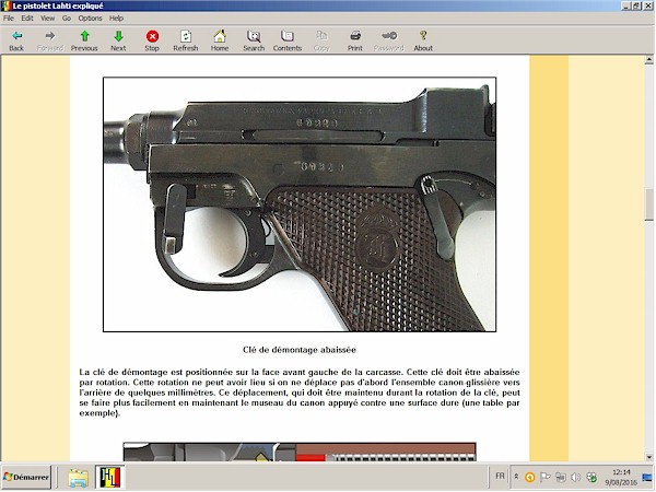 pistolet Lahti expliqu