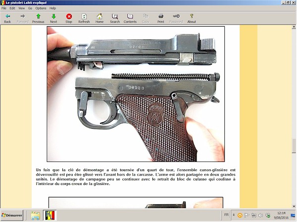 pistolet Lahti expliqu