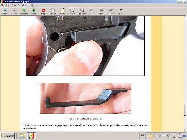 pistolet Lahti expliqu
